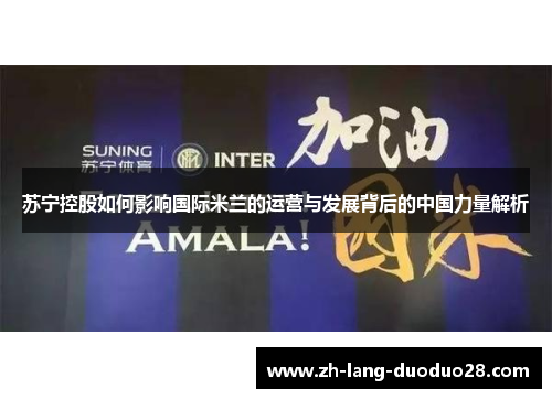 苏宁控股如何影响国际米兰的运营与发展背后的中国力量解析